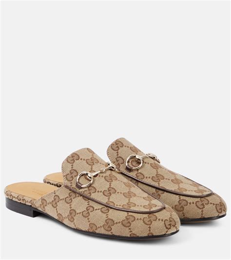 gucci princetown mules brown